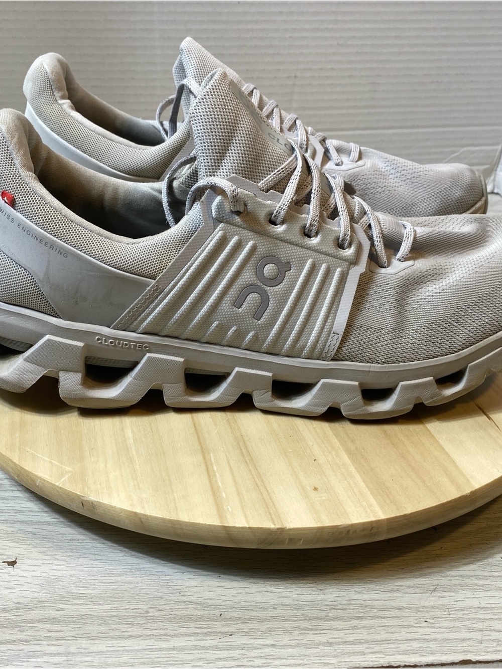 On Cloud Swift Men's Running Shoes Size US 13 Grey Helion CloudTec 3MF10674747